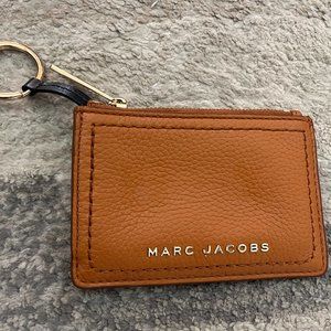 Marc Jacobs Slim Leather Wallet with Keychain